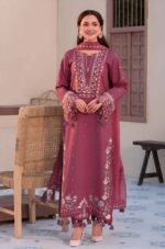 Asim Jofa Summer Lawn 3PC Suit – Heavy Embroidery | D-1106