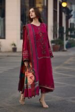 CHARIZMA Premium Lawn Embroidered Suit with Monar Dupatta – D#5024 - Image 3