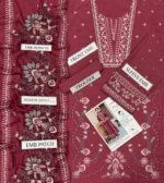 Asim Jofa Summer Lawn 3PC Suit – Heavy Embroidery | D-1106 - Image 2