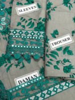 ANEELAS Cotton Embroidered Suit with Chiffon Dupatta – Heavy Sequin Work - Image 2