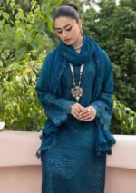 Presenting KHAAF lawn collections 3-Piece Unstitched Chikankari suit - Image 3