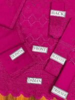 Presenting KHAAF lawn collections 3-Piece Unstitched Chikankari suit - Image 2