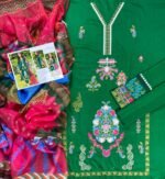 BRAND:*SADAF FAWAD* lawn embroidered eid arrivals luxury unstitched 3pc✓  - Image 2