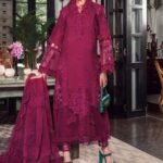 Heavy embroidered chikankari 3-Piece suit