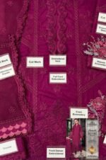 Heavy embroidered chikankari 3-Piece suit - Image 5