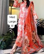 LAWN 3PC STICHED IN DISCOUNTED PRICE - Image 14