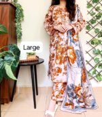 LAWN 3PC STICHED IN DISCOUNTED PRICE - Image 3