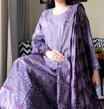 PURE LAWN 90/70 EMBROIDERD 3PC WITH LAWN DUPATTA - Image 6