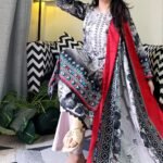 NEW ARRIVAL 3PC EMBROIDERD ALKARAM KASTURI .........📣📣 - Image 4