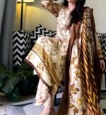 NEW ARRIVAL 3PC EMBROIDERD ALKARAM KASTURI .........📣📣 - Image 5