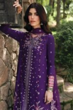 QALAMQAR lawn cotton sciflie embroidered patch work luxury unstitched 3pc✓ - Image 3