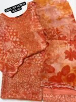 Gull Jee Morja Vol 10 Stitched embroidered Lawn with chiffon dupatta - Image 7