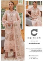ELAAF Bridal Organza Ready-to-Wear Suit – Premium Handworked Design