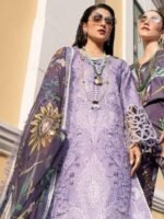 MUSHQ LAWN COLLECTION* summer embroidered luxury unstitched 3pc Lawn